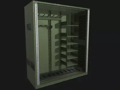 Weapon Cabinet Low-poly 3D model