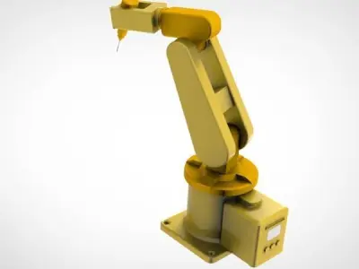 Industrial drilling manipulator  3D model
