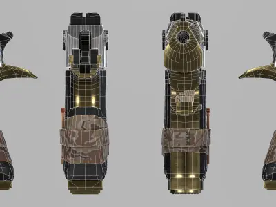 Custom Desert Eagle 3D model