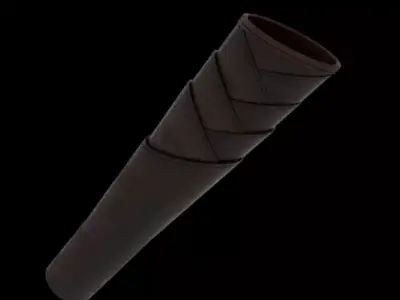 Quiver - Carquois Low-poly 3D model