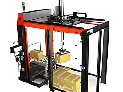 Truss Carton Palletizer  Efficient Carton Stacking Machine 3D model