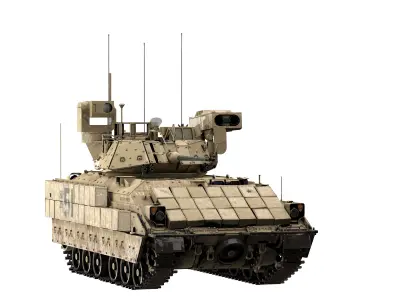 M2 bradley 3D model by 3dsuperheros