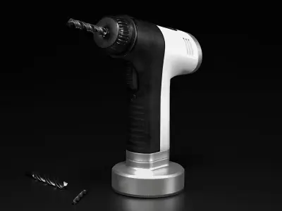 Cordless Drill 3D model purchase