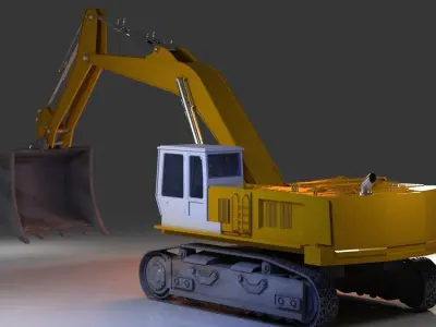 HD Digger 3D model