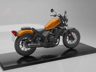FanMade3d Honda CMX500 Rebel 3D model
