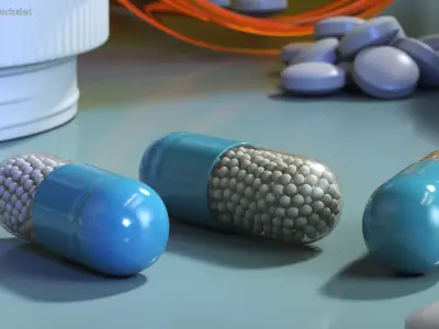 Pills Collection 2 3D model