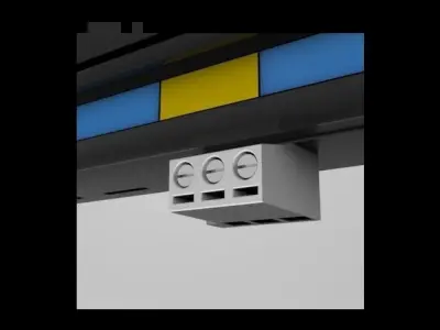 BAS-3500BC power supply unit Free 3D model