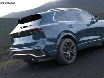  2024 Volkswagen Tiguan R-Line Turquoise 