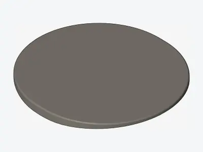 Furniture - Sofa - Contemporary - Number - Tray Large Low-poly 3D model