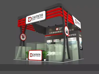 Exhibition - Area -6X6-3DMAX2012-014 3D model