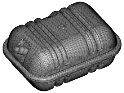 Truck Fuel Tank 3D print model