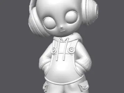 ET ALIEN sci-fi 3D model