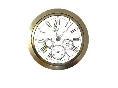 Round Shaped Wall Clock Free low-poly 3D model