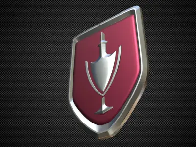jinbei logo 3D model