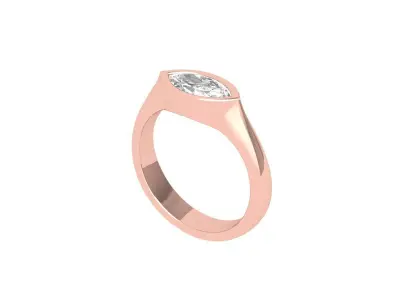 Wedding Ring  3D print model 226