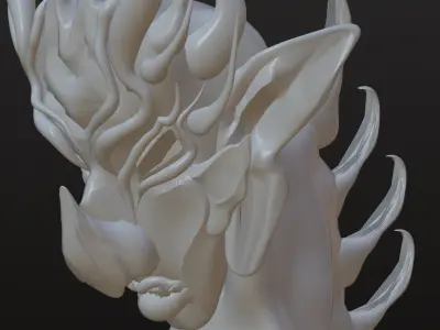 dark mask  3D model