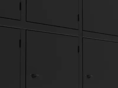 Industrial Design Sideboard Cabinet  Free 3D model