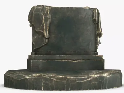 Throne PBR Low-poly 3D model
