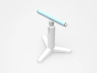 Industrial Part Tool With One Handle 3D model