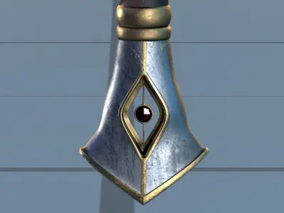 Sword PBR 3D model