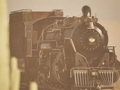 Train Asset Pack 3D model