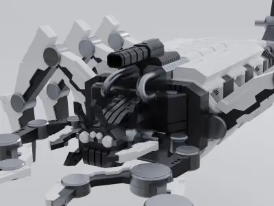 Scorpion Warbot 3D model