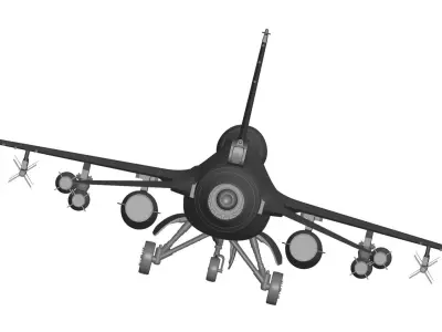 F-16 Fighting Falcon 3D model get