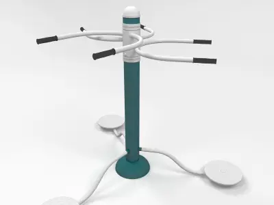 Gym Outdoor 6 3D model