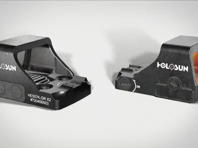 CZ P-09 C NOCTURNE Low-poly 3D model
