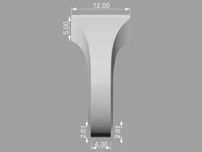 Ring antique 3D model