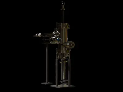 Molecular Beam Epitaxy Chamber 3D model