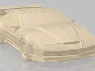 Pontiac Firebird KITT Tuning Printable Car 3D print model