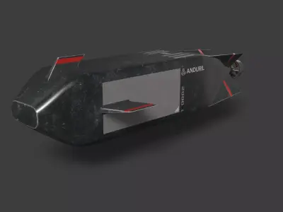 Dive-XL Submarine Low-poly 3D model