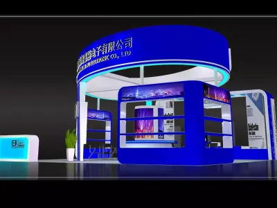 Exhibition - Area - 9X9-3DMAX2009-0132 3D model
