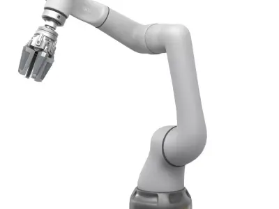 Robotic arm manipulator industrial 3D model