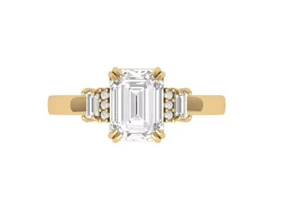 Wedding Ring  3D print model 295