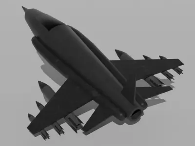 Aircraft - Low Poly Low-poly 3D model