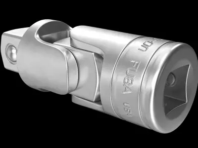 Socket Tool FU8A Low-poly 3D model