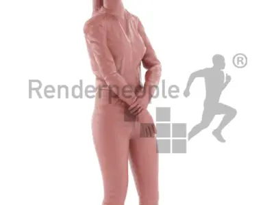 Naomi Animated 001 Standing