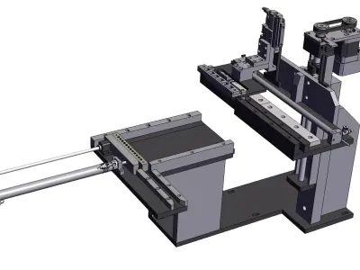 Conveyor assembly machine 3D model