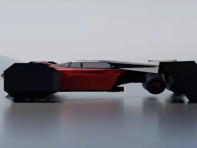 IMPULSE Aerial Vehicle 3D Model 3D model