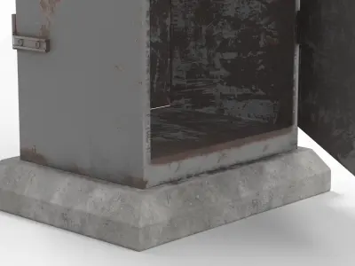  Old Railway Relay Cabinets Collection 