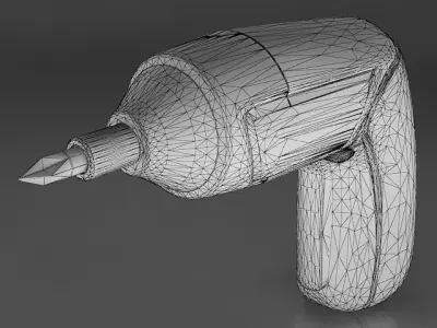 BOSCH cordless screwdriver Free 3D model