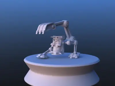 Guardian Robot 3D model