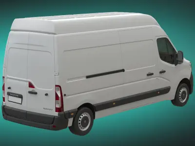 Renault Master 2020 PanelVan L3H3 FWD 3D model