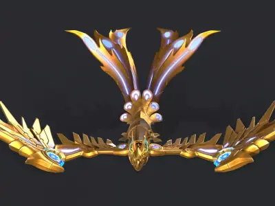 Fenghuang Zuqi Low-poly 3D model