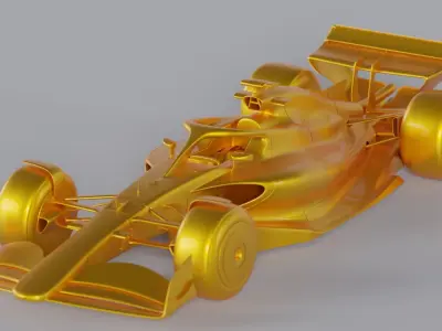 F1 2022 car model Free 3D model