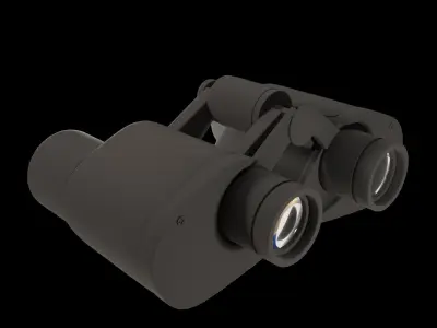 Binoculars Free 3D model purchase