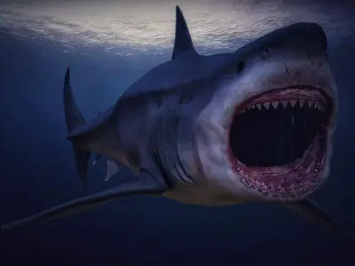 Megalodon  3D model