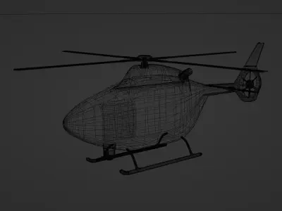 Proteus the British Drone Helicopter 3D model